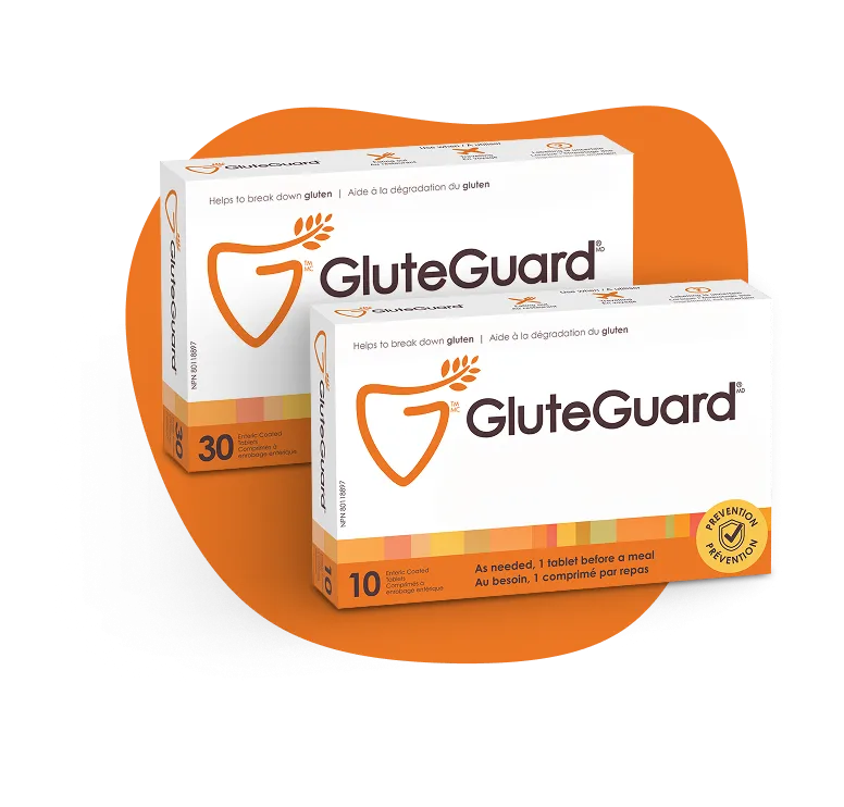Use GluteGuard® to help break down unexpected gluten